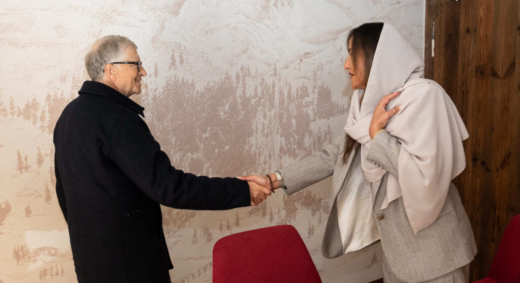 bill gates princess lamia2